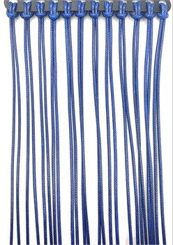 шнурки 12шт уп Е4 син 418724170